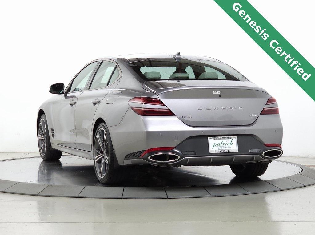 used 2025 Genesis G70 car, priced at $46,910