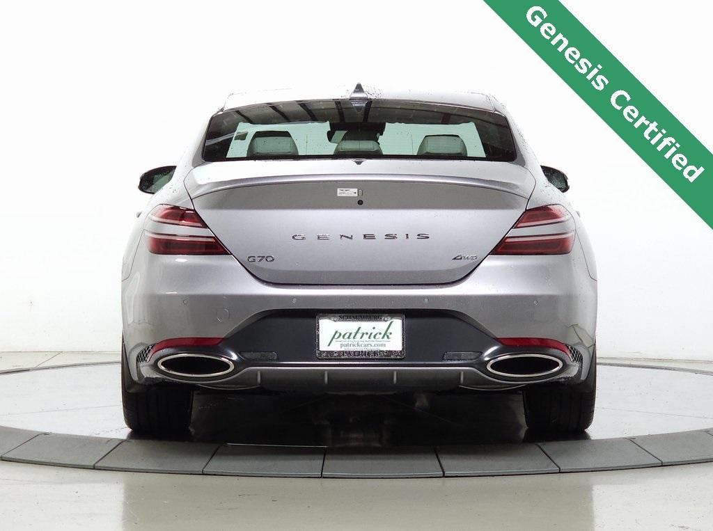 used 2025 Genesis G70 car, priced at $46,910