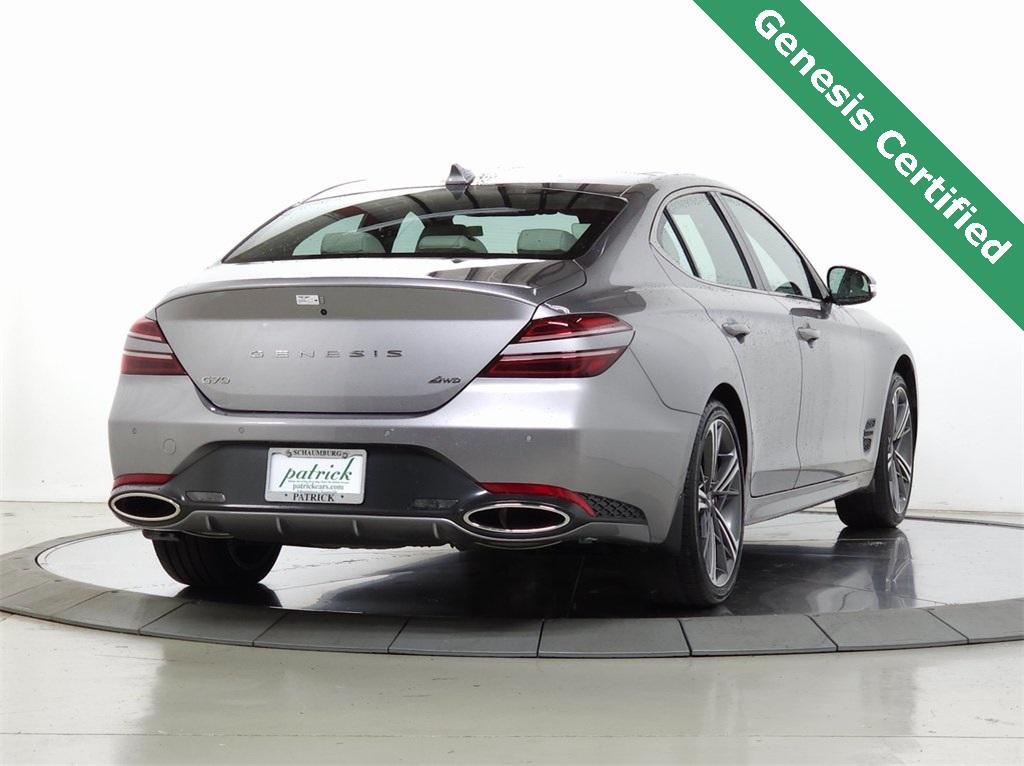 used 2025 Genesis G70 car, priced at $46,910
