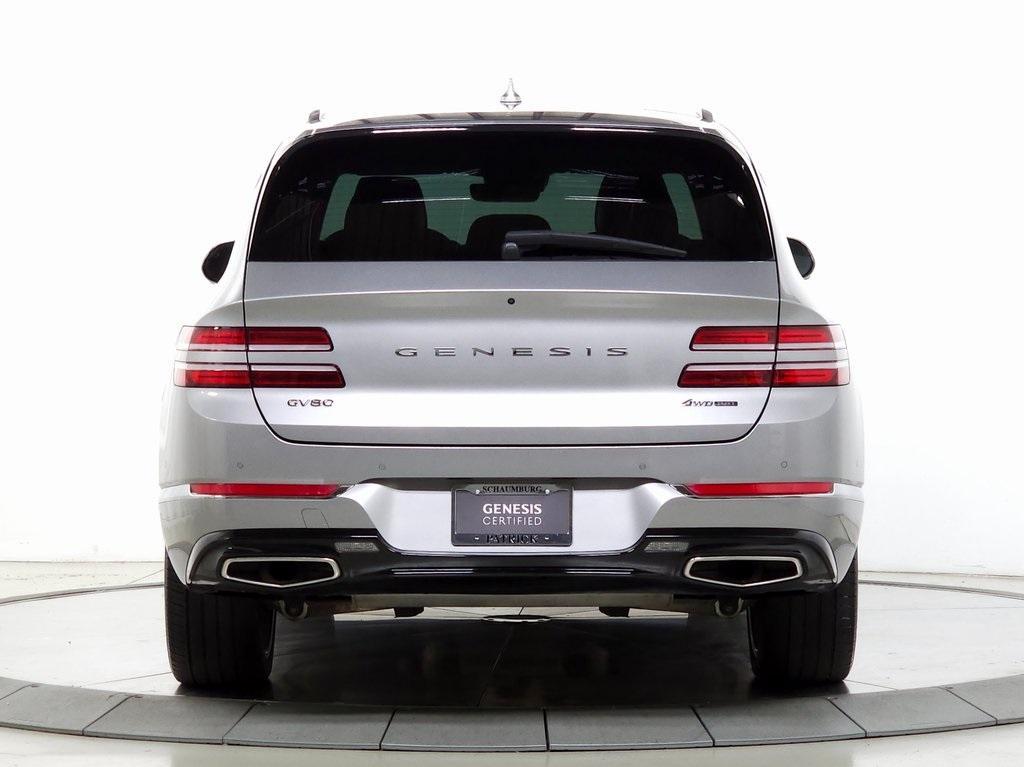 used 2021 Genesis GV80 car, priced at $39,940