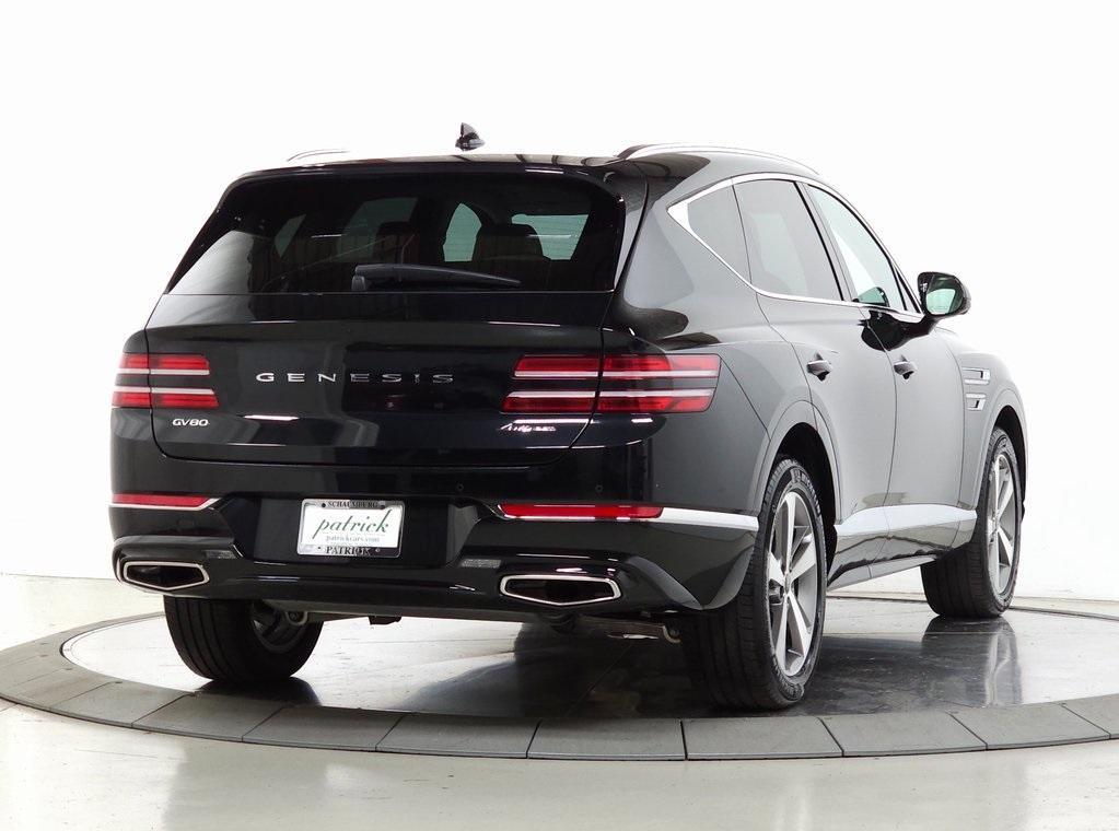 used 2024 Genesis GV80 car, priced at $64,510