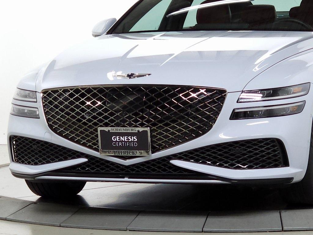 used 2023 Genesis G80 car, priced at $43,920