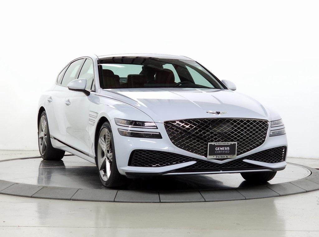 used 2023 Genesis G80 car, priced at $44,495