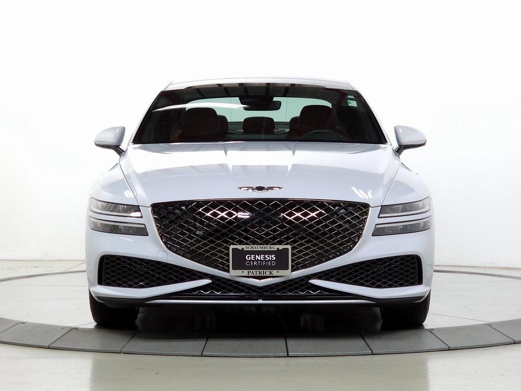 used 2023 Genesis G80 car, priced at $43,920