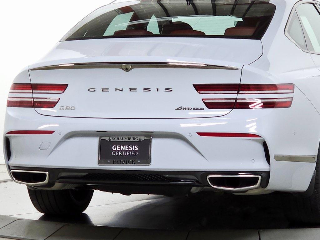 used 2023 Genesis G80 car, priced at $43,920