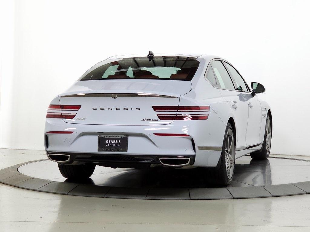 used 2023 Genesis G80 car, priced at $43,920