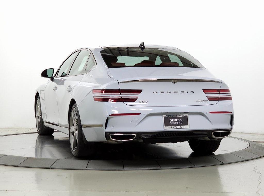 used 2023 Genesis G80 car, priced at $43,920
