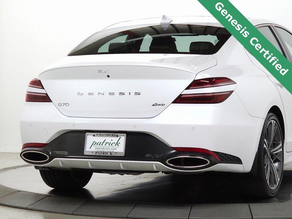 used 2025 Genesis G70 car, priced at $38,500