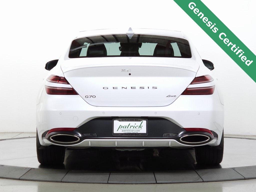used 2025 Genesis G70 car, priced at $38,500