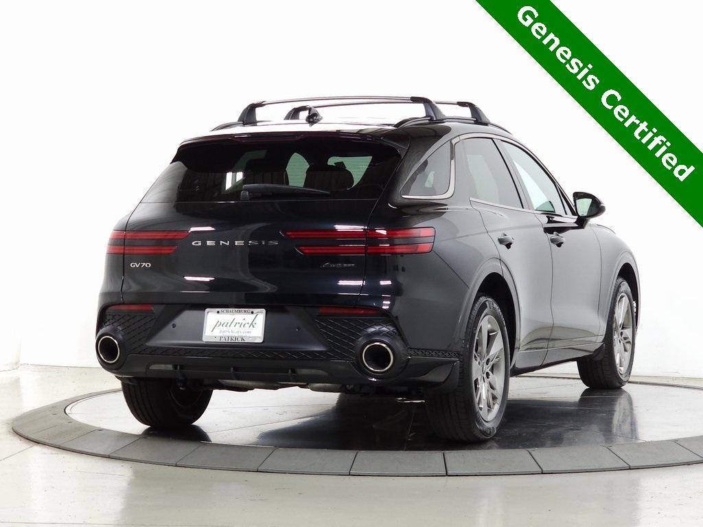 used 2025 Genesis GV70 car, priced at $52,910