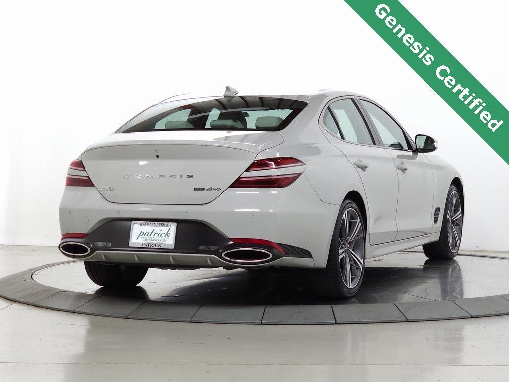 used 2025 Genesis G70 car, priced at $44,910