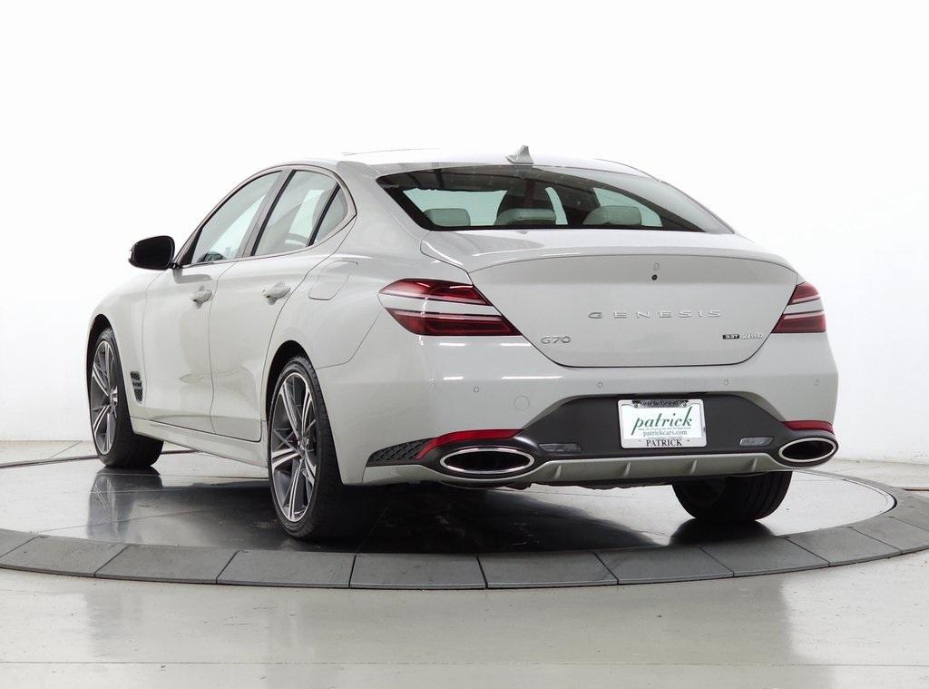used 2025 Genesis G70 car, priced at $45,510