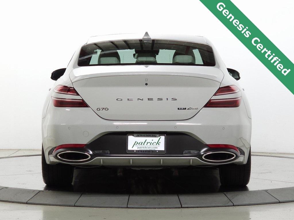 used 2025 Genesis G70 car, priced at $44,910