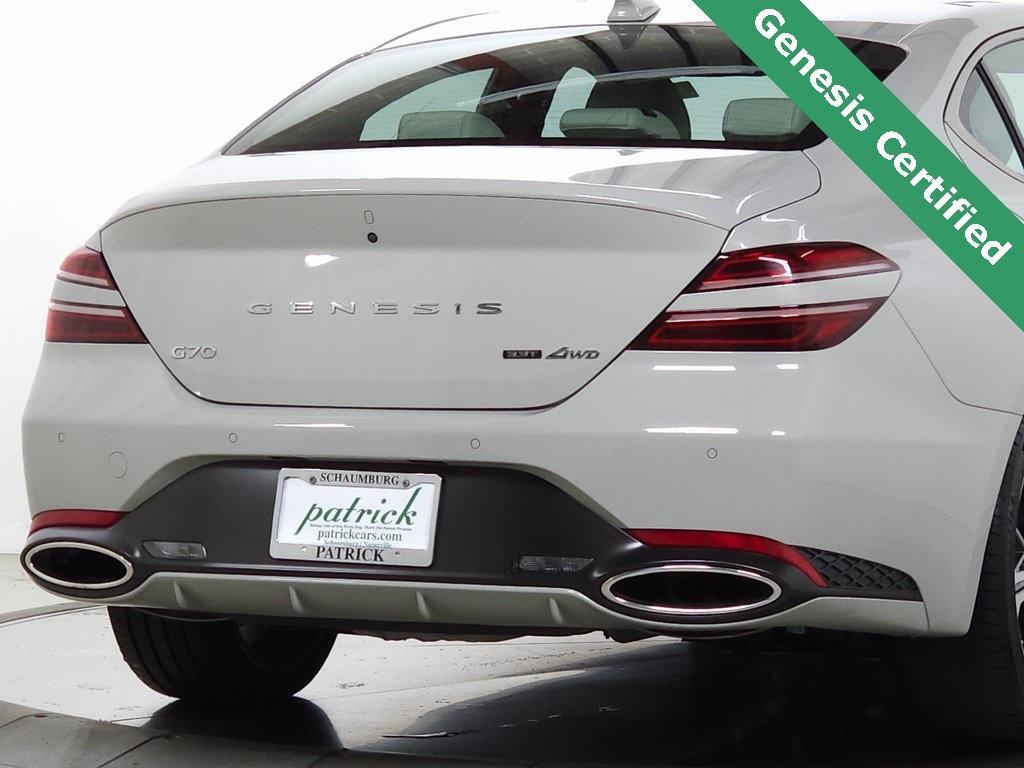 used 2025 Genesis G70 car, priced at $44,910