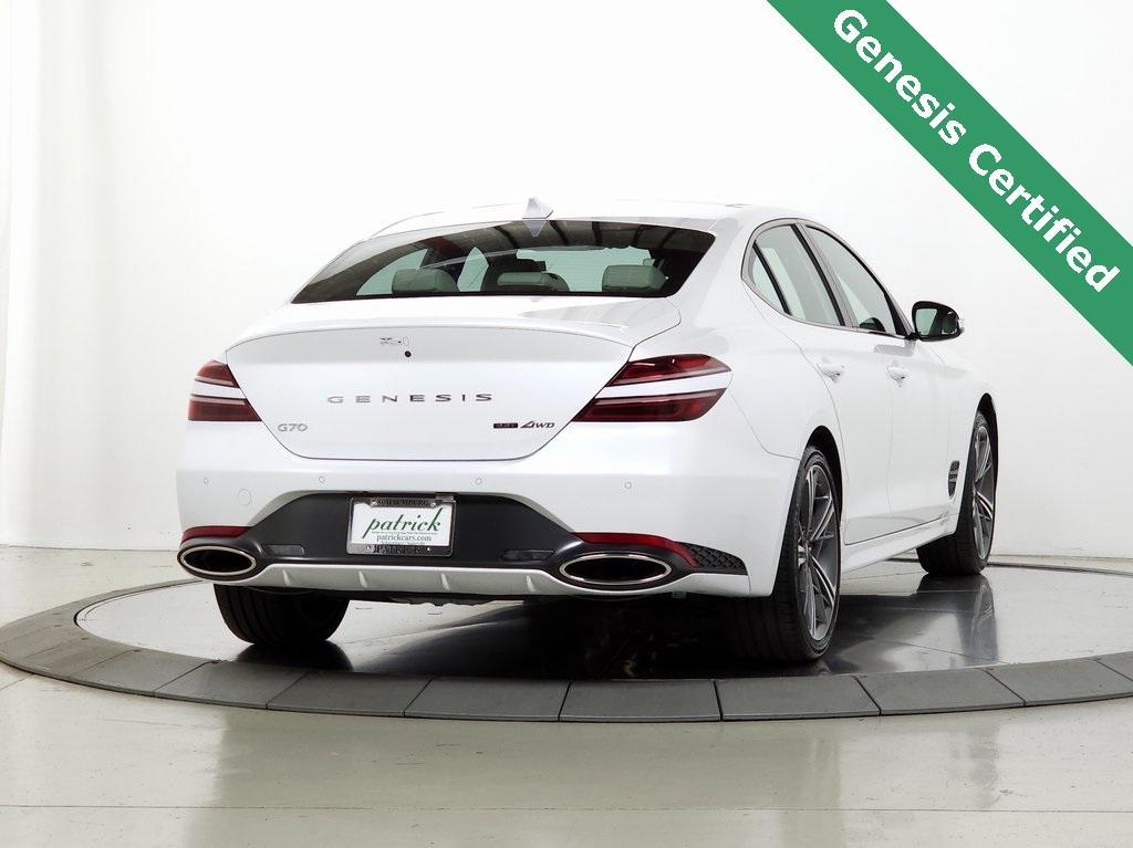 used 2025 Genesis G70 car, priced at $49,970