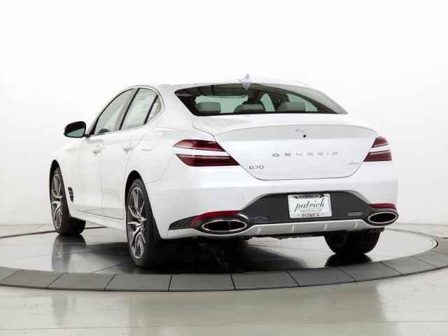 new 2025 Genesis G70 car, priced at $47,080