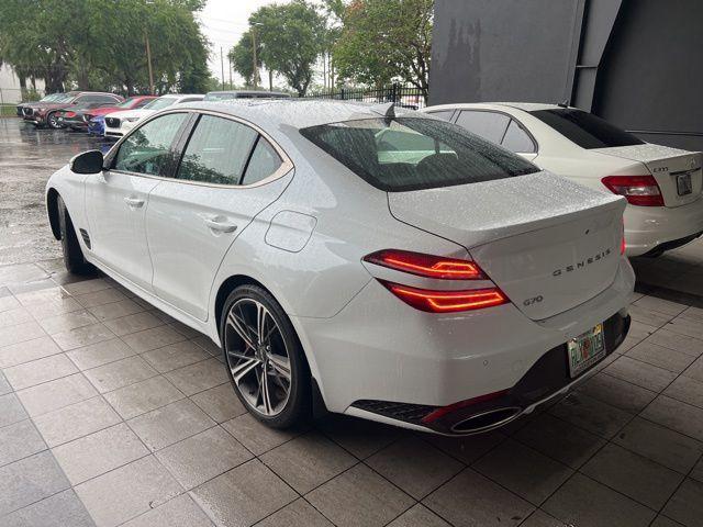 used 2024 Genesis G70 car, priced at $37,980