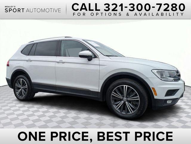 used 2018 Volkswagen Tiguan car, priced at $17,299