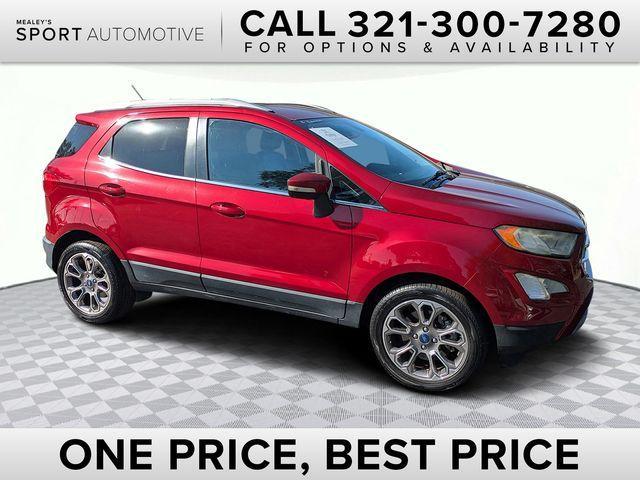 used 2018 Ford EcoSport car, priced at $13,980