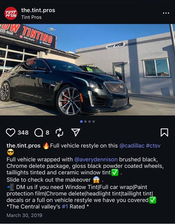 used 2017 Cadillac CTS-V car, priced at $47,900