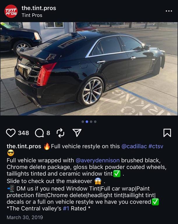used 2017 Cadillac CTS-V car, priced at $47,900