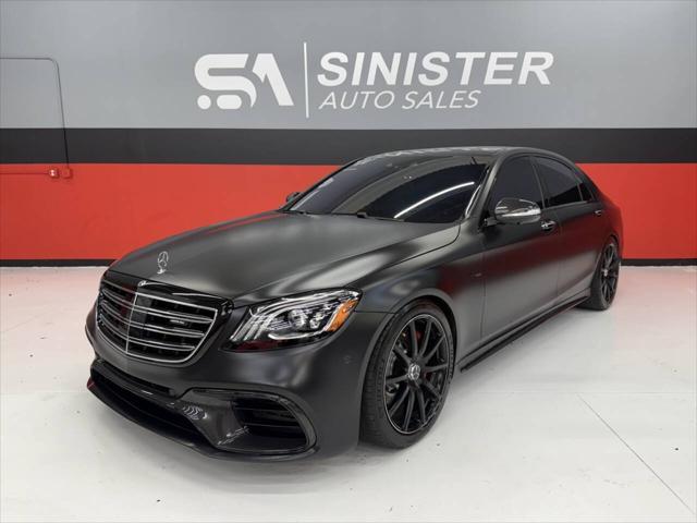 used 2018 Mercedes-Benz AMG S 63 car, priced at $63,900