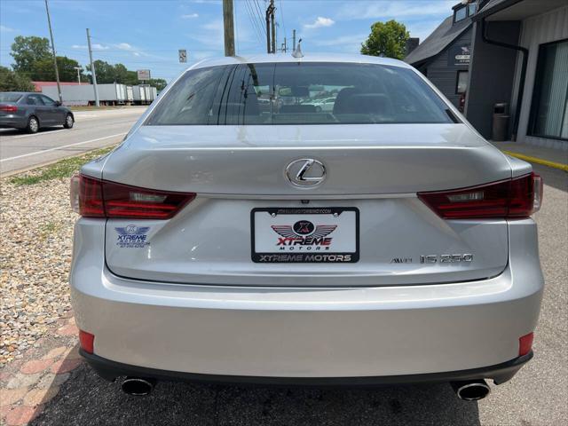 used 2014 Lexus IS 250 car, priced at $17,995