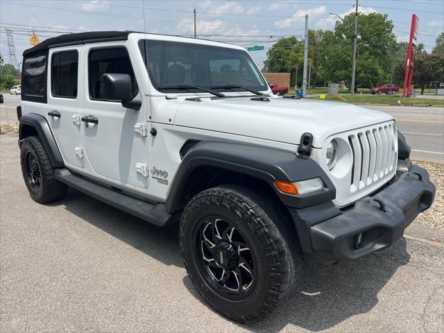 used 2019 Jeep Wrangler Unlimited car, priced at $23,995