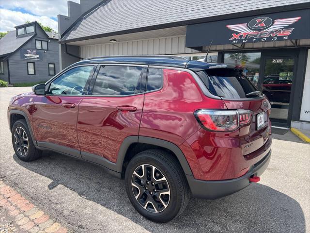used 2021 Jeep Compass car, priced at $20,495