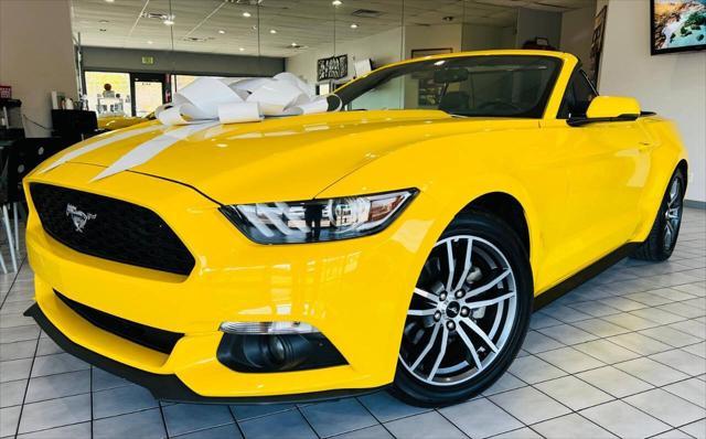 used 2015 Ford Mustang car, priced at $21,995