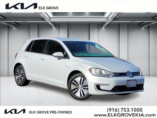 used 2017 Volkswagen e-Golf car, priced at $11,946