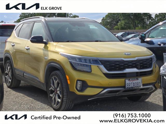 used 2021 Kia Seltos car, priced at $19,538
