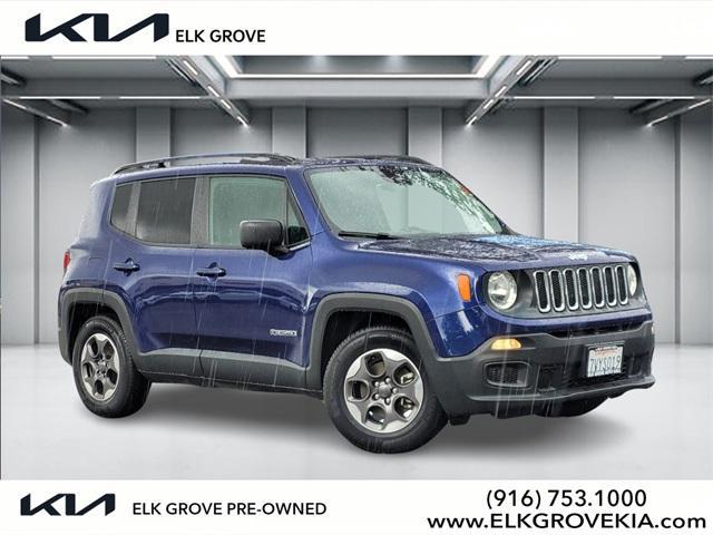 used 2017 Jeep Renegade car, priced at $14,906