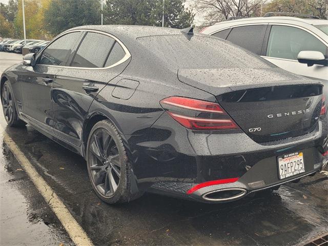 used 2022 Genesis G70 car, priced at $33,199