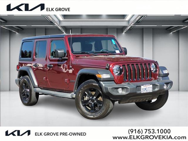 used 2022 Jeep Wrangler Unlimited car, priced at $29,995