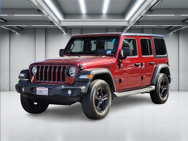 used 2022 Jeep Wrangler Unlimited car, priced at $29,995