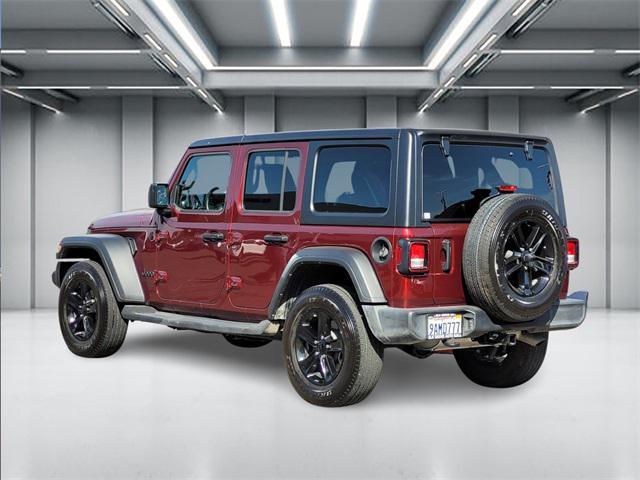 used 2022 Jeep Wrangler Unlimited car, priced at $29,995