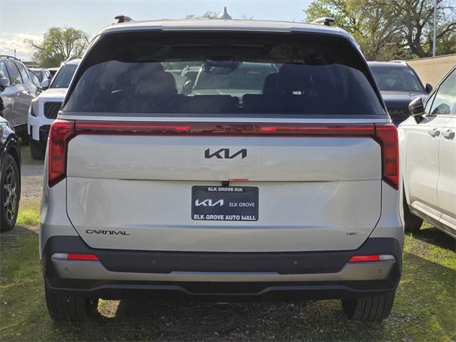 new 2025 Kia Carnival Hybrid car, priced at $53,100