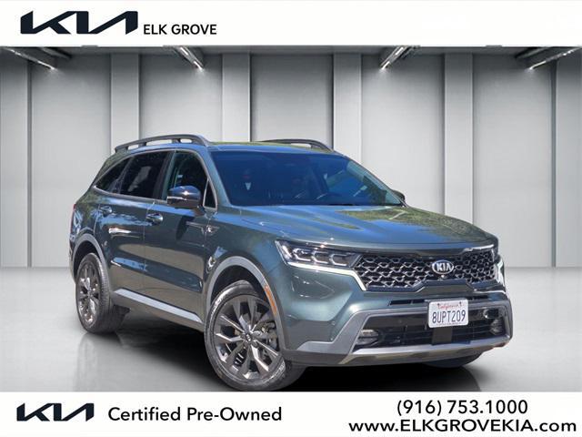 used 2021 Kia Sorento car, priced at $27,999