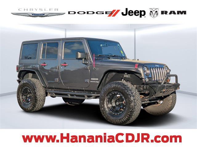 used 2018 Jeep Wrangler JK Unlimited car, priced at $20,443