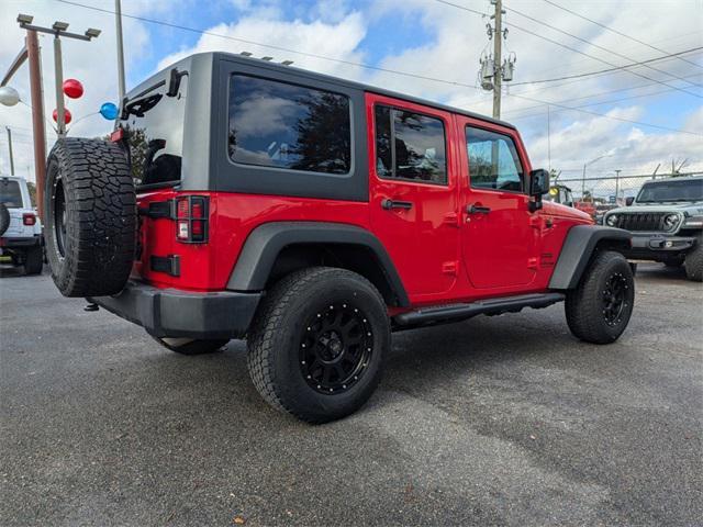 used 2018 Jeep Wrangler JK Unlimited car, priced at $23,997