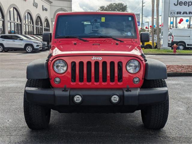 used 2018 Jeep Wrangler JK Unlimited car, priced at $23,997