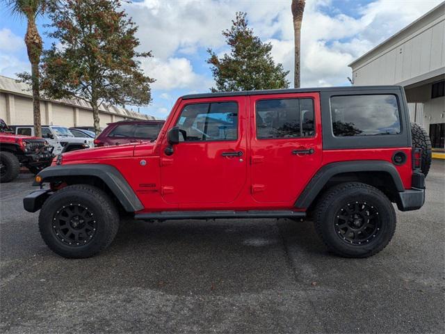 used 2018 Jeep Wrangler JK Unlimited car, priced at $23,997