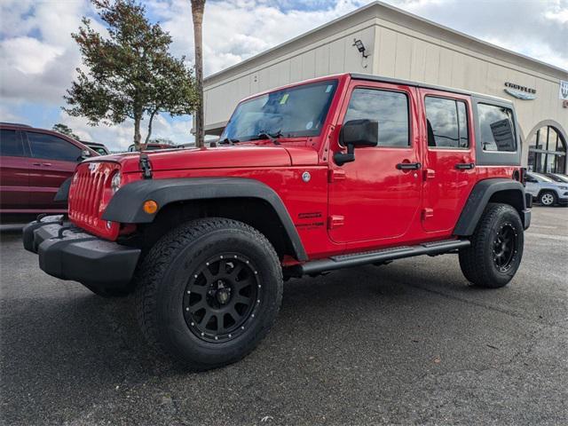 used 2018 Jeep Wrangler JK Unlimited car, priced at $23,997