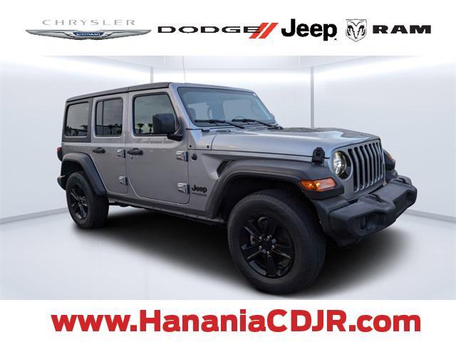 used 2020 Jeep Wrangler Unlimited car, priced at $33,595