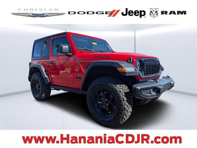 new 2025 Jeep Wrangler car, priced at $43,580