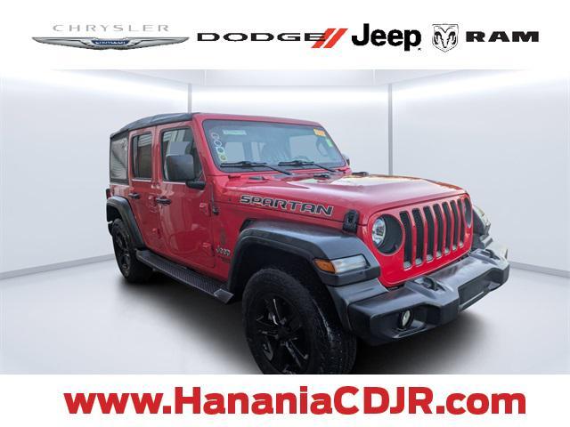 used 2018 Jeep Wrangler Unlimited car, priced at $21,446