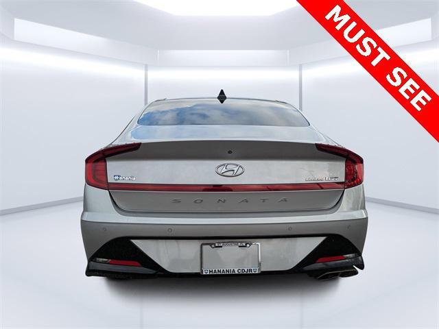 used 2021 Hyundai Sonata car, priced at $17,600