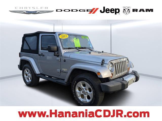 used 2013 Jeep Wrangler car, priced at $17,444