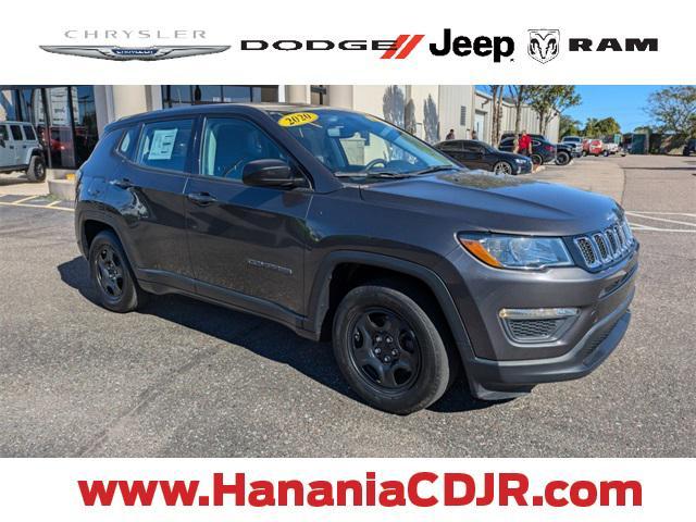 used 2020 Jeep Compass car, priced at $17,359